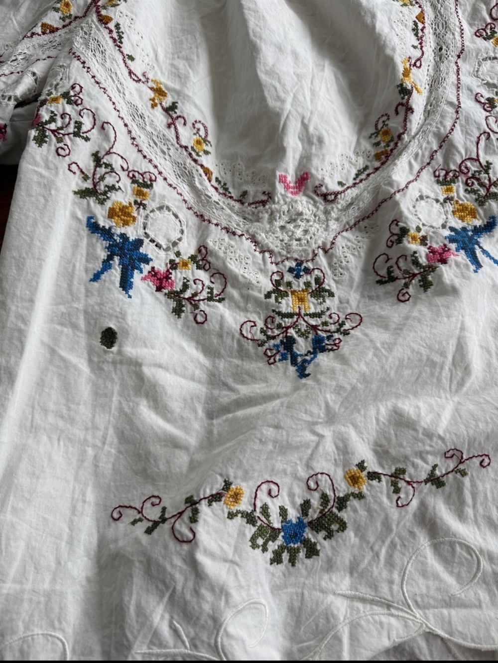 New By Anthropologie Embroidered Culottes Size S - Picture 7 of 9